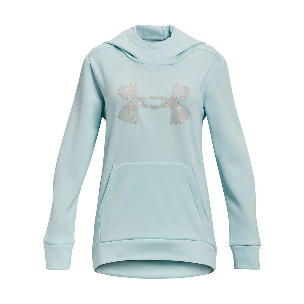 Girls 7-16 Under Armour Glitter Fleece Hoodie 5 Girls 7-16 Under Armour Glitter Fleece Hoodie - Image 3