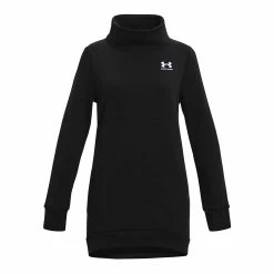 Girls 7-16 Under Armour Rival Fleece Funnel Tunic Pullover -Kohl's Shop 5571157 Black
