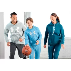 Boys 8-20 Under Armour Big Logo Fill Rival Fleece Hoodie -Kohl's Shop 5573355 ALT5