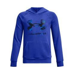 Boys 8-20 Under Armour Big Logo Fill Rival Fleece Hoodie -Kohl's Shop 5573355 Versa Blue