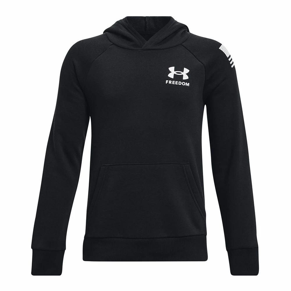 Boys 8-20 Under Armour Freedom Rival Fleece Hoodie 4 Boys 8-20 Under Armour Freedom Rival Fleece Hoodie - Image 2