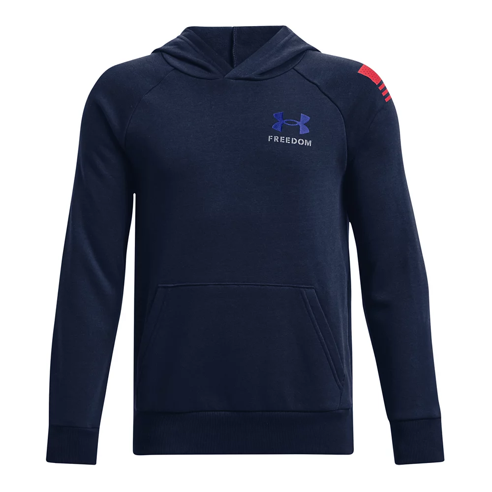 Boys 8-20 Under Armour Freedom Rival Fleece Hoodie 3 Boys 8-20 Under Armour Freedom Rival Fleece Hoodie