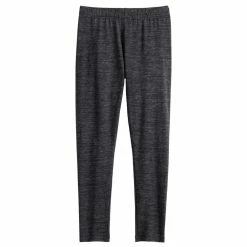 Girls 6-20 SO® Favorite Midrise Leggings in Regular & Plus -Kohl's Shop 5574256 Black Texture