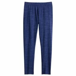 Girls 6-20 SO® Favorite Midrise Leggings in Regular & Plus -Kohl's Shop 5574256 Blue Texture