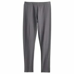 Girls 6-20 SO® Favorite Midrise Leggings in Regular & Plus -Kohl's Shop 5574256 Gray Haze