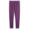 Girls 6-20 SO® Favorite Midrise Leggings in Regular & Plus -Kohl's Shop 5574256 Plum Texture