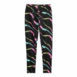 Girls 6-20 SO® Favorite High Rise Leggings in Regular & Plus 21 Girls 6-20 SO® Favorite High Rise Leggings in Regular & Plus -Kohl's Shop 5574257 Wavy Multi Tie Dye