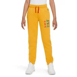 Boys 8-20 Nike Core Fleece Jogger Pants -Kohl's Shop 5582023 Yellow Ochre Gym Red