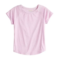 Girls 7-16 Tek Gear® Adaptive Short Sleeve Performance Tee -Kohl's Shop 5583398 Lilac Cheetah