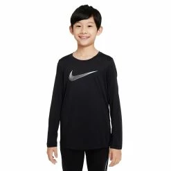 Boys 8-20 Nike Dri-FIT Hybrid Training Tee -Kohl's Shop 5584274 Black