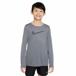 Boys 8-20 Nike Dri-FIT Hybrid Training Tee -Kohl's Shop 5584274 Smoke Grey