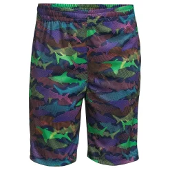 Boys 4-20 Lands' End Shorts in Regular & Husky -Kohl's Shop 5589577 Deep Sea Navy Sharks