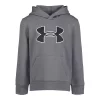 Toddler Boys Under Armour Big Logo Applique Hoodie -Kohl's Shop 5592472 Pitch Gray