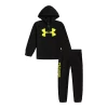 Boys 4-7 Under Armour Black & Yellow Logo Graphic Hoodie & Wordmark Jogger Pants Set 1 Boys 4-7 Under Armour Black & Yellow Logo Graphic Hoodie & Wordmark Jogger Pants Set -Kohl's Shop 5599406