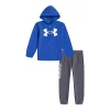 Boys 4-7 Under Armour Blue & Gray Logo Graphic Hoodie & Wordmark Jogger Pants Set -Kohl's Shop 5599450