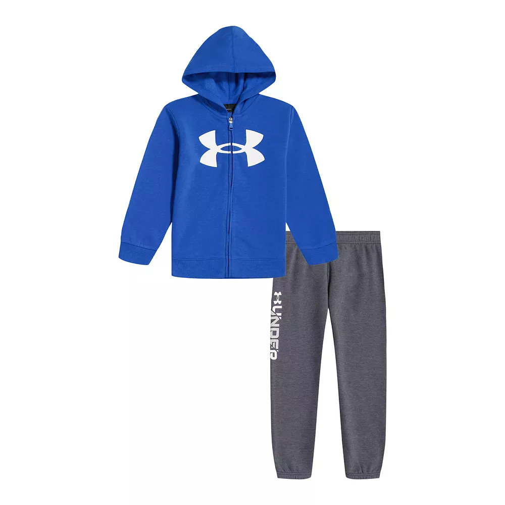 Boys 4-7 Under Armour Blue & Gray Logo Graphic Hoodie & Wordmark Jogger Pants Set 3 Boys 4-7 Under Armour Blue & Gray Logo Graphic Hoodie & Wordmark Jogger Pants Set