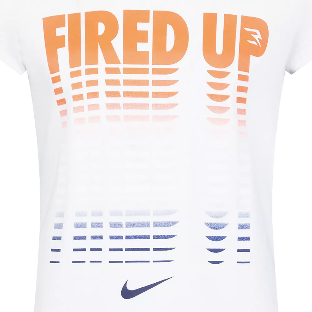 Girls 7-16 Nike 3BRAND "Fired Up" Faded Tee by Russell Wilson 7 Girls 7-16 Nike 3BRAND "Fired Up" Faded Tee by Russell Wilson - Image 5