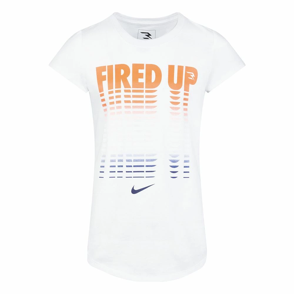 Girls 7-16 Nike 3BRAND "Fired Up" Faded Tee by Russell Wilson 4 Girls 7-16 Nike 3BRAND "Fired Up" Faded Tee by Russell Wilson - Image 2