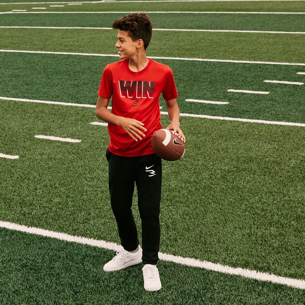 Kids 8-20 Nike 3BRAND Fleece Joggers by Russell Wilson 10 Kids 8-20 Nike 3BRAND Fleece Joggers by Russell Wilson - Image 8