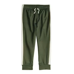 Toddler Boy Jumping Beans® Side Stripe Tricot Jogger Pants -Kohl's Shop 5615930 Olive