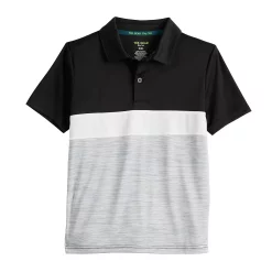 Boys 8-20 Tek Gear® Dry Tek Colorblock Polo in Regular & Husky -Kohl's Shop 5616511 Smoky Denim