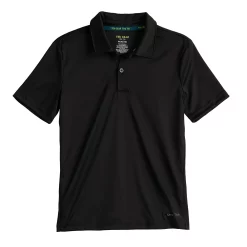 Boys 8-20 Tek Gear® Dry Tek Polo in Regular & Husky -Kohl's Shop 5616559 Mineral Black