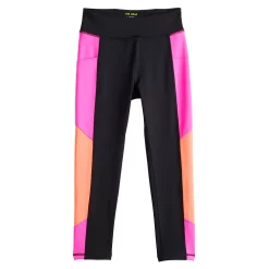Girls 7-16 Tek Gear® Colorblock Performance 7/8 Leggings in Regular & Plus -Kohl's Shop 5618789 Mineral Black