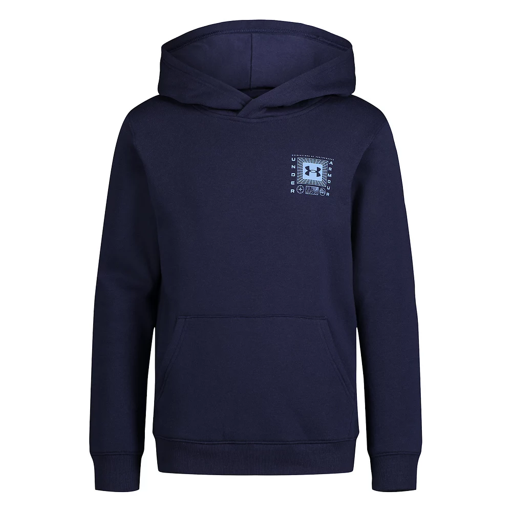 Boys 4-7 Under Armour Off-Grid Back Graphic Pullover Hoodie 3 Boys 4-7 Under Armour Off-Grid Back Graphic Pullover Hoodie