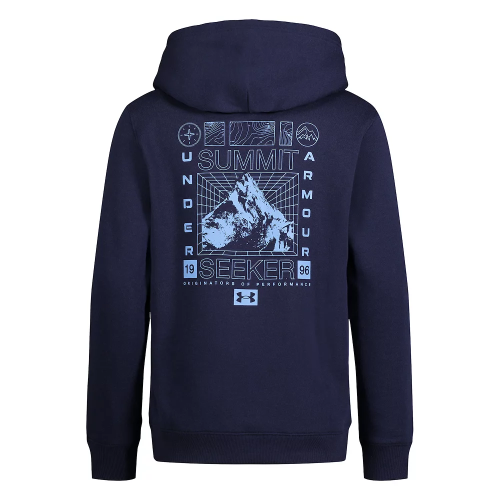 Boys 4-7 Under Armour Off-Grid Back Graphic Pullover Hoodie 4 Boys 4-7 Under Armour Off-Grid Back Graphic Pullover Hoodie - Image 2