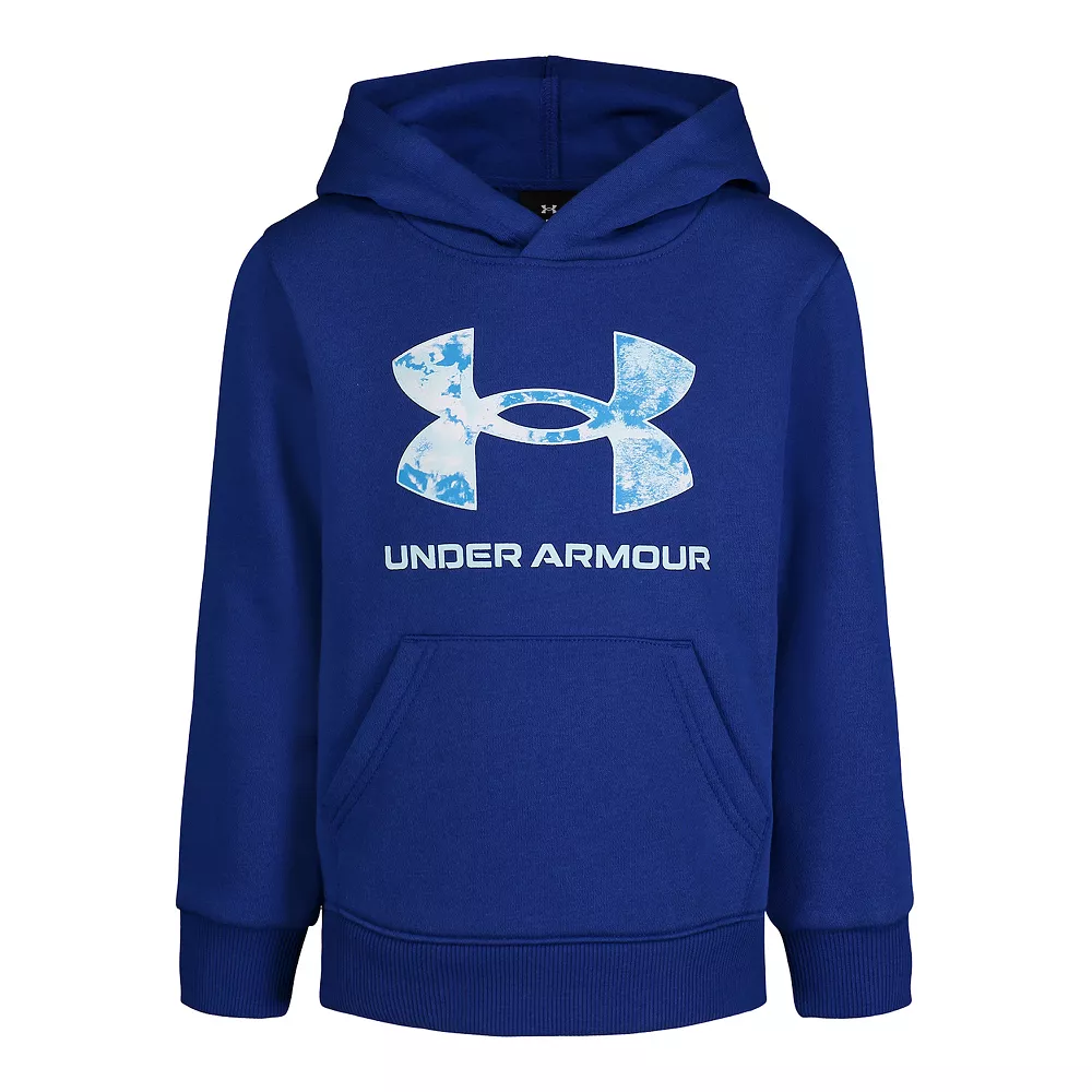 Boys 4-7 Under Armour Ice Dye Big Logo Graphic Hoodie 4 Boys 4-7 Under Armour Ice Dye Big Logo Graphic Hoodie - Image 2