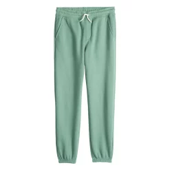 Kids 8-20 Sonoma Goods For Life® Supersoft Fleece Jogger Pants -Kohl's Shop 5638259 Unique Green