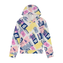 Girls 7-16 PUMA Brand Love Pack Printed Fleece Hoodie -Kohl's Shop 5640275 White Traditional