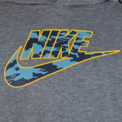 Boys 4-7 Nike Camo Logo Long Sleeve Hooded Graphic Tee -Kohl's Shop 5659248 ALT2