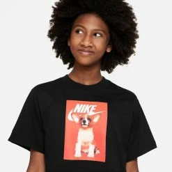 Girls 7-16 Nike Sportswear Dog Graphic Boxy Tee -Kohl's Shop 5666680 ALT3