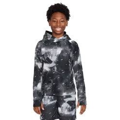Boys 8-20 Nike Therma-FIT Printed Pullover Hoodie -Kohl's Shop 5667029 Black Black