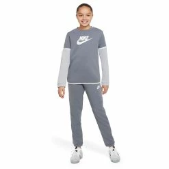 Boys 8-20 Nike Futura Sweatshirt & Pants Set -Kohl's Shop 5667844 Smoke Gray White