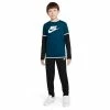Boys 8-20 Nike Futura Sweatshirt & Pants Set -Kohl's Shop 5667844 Valerian Blue White