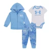 Baby Boy Under Armour 3 Piece Tie Dyed Hoodie, Bodysuit & Pants Set -Kohl's Shop 5672053