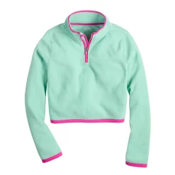Girls 7-20 Tek Gear® Microfleece 1/4-Zip Pullover in Regular & Plus -Kohl's Shop 5674205 Shy Green