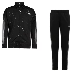 Girls 7-16 adidas Essential Tricot Tracksuit Set -Kohl's Shop 5678340 Black Silver