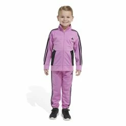 Toddler Girl adidas Tricot Track Set -Kohl's Shop 5678441 ALT4
