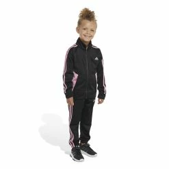 Girls 4-6x adidas 2-Piece Essential Tricot Track Set -Kohl's Shop 5678859 ALT4