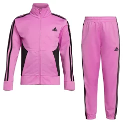 Girls 4-6x adidas 2-Piece Essential Tricot Track Set -Kohl's Shop 5678859 Voilet