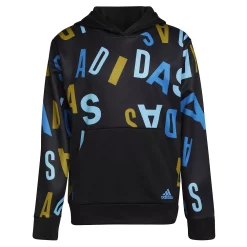 Boys 8-20 adidas Lineage Love Hoodie -Kohl's Shop 5679133 Black W Blue