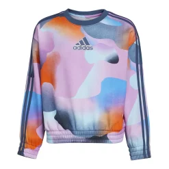 Girls 7-16 adidas Printed Fleece Sweatshirt -Kohl's Shop 5679174 Purple Multi
