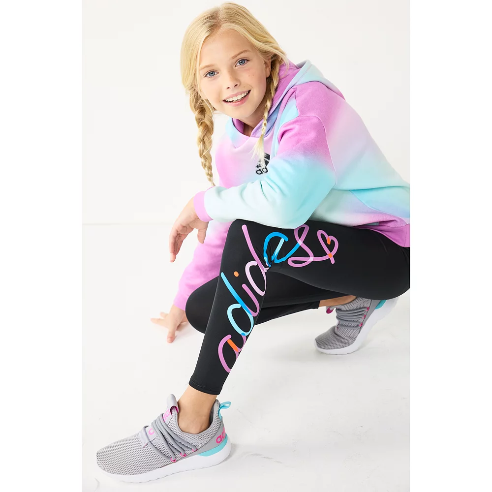 Girls 7-16 adidas Graphic Script Leggings 6 Girls 7-16 adidas Graphic Script Leggings - Image 4