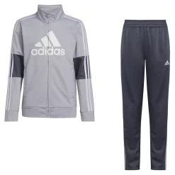 Boys 8-20 adidas Colorblock Tricot Tracksuit Set -Kohl's Shop 5679316 Halo Silver