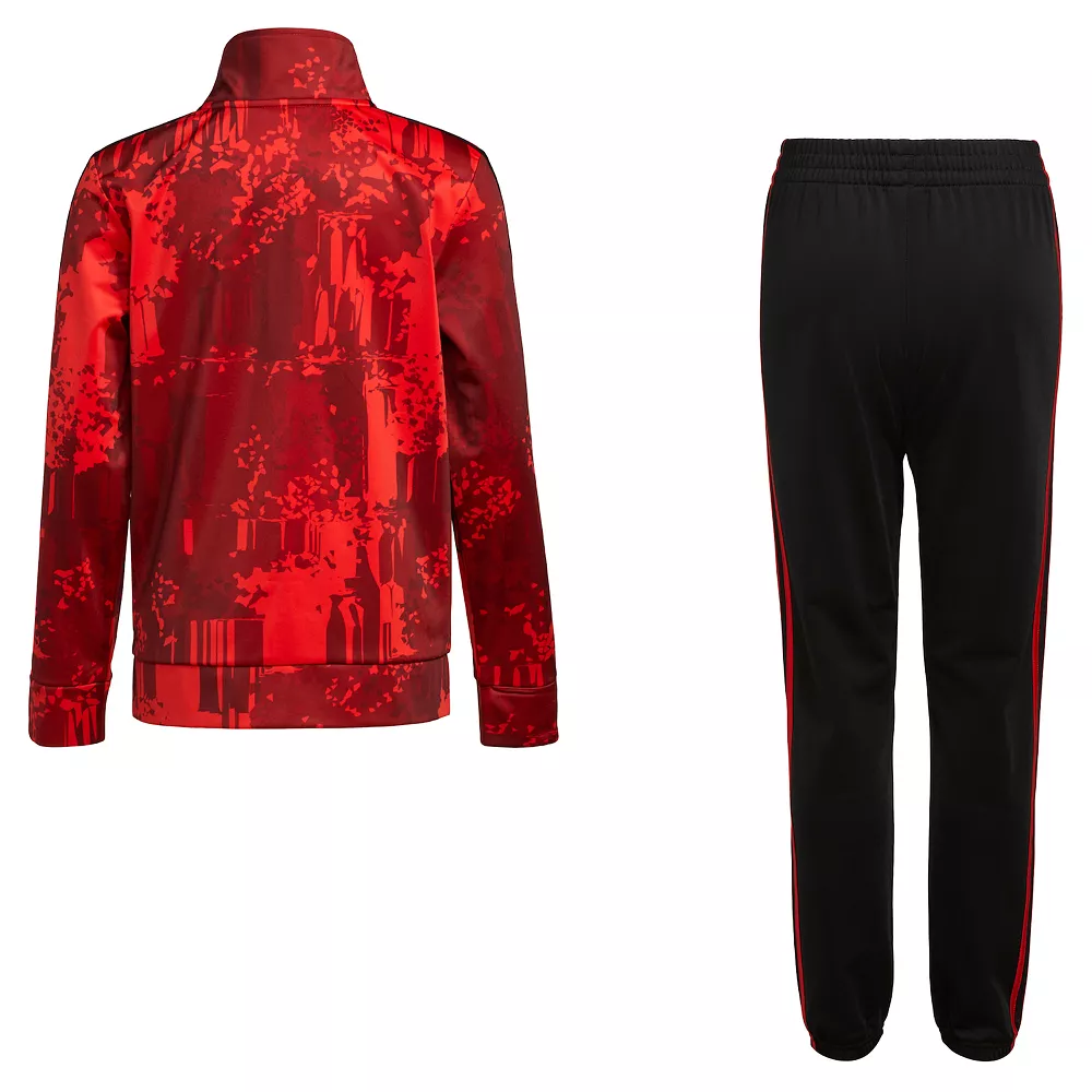 Boys 8-20 adidas Printed Tricot Tracksuit Set 4 Boys 8-20 adidas Printed Tricot Tracksuit Set - Image 2