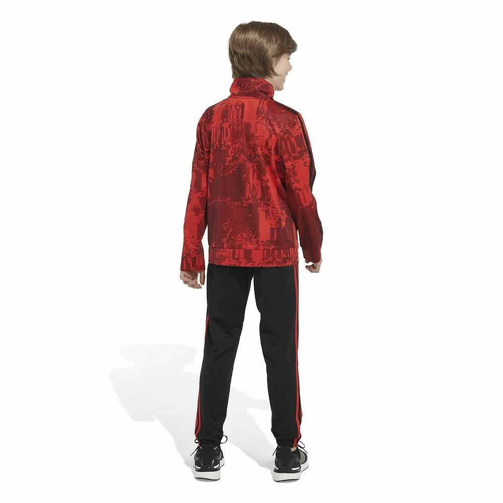 Boys 8-20 adidas Printed Tricot Tracksuit Set 6 Boys 8-20 adidas Printed Tricot Tracksuit Set - Image 4
