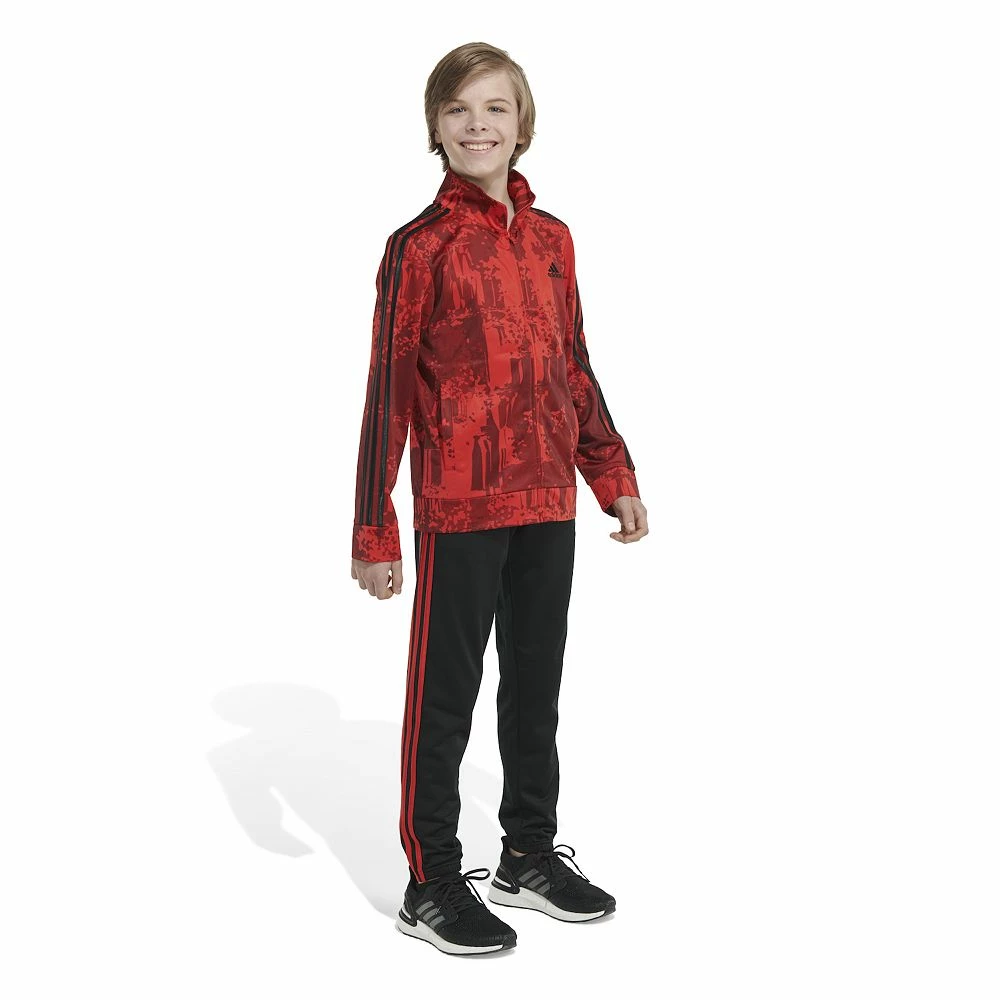 Boys 8-20 adidas Printed Tricot Tracksuit Set 9 Boys 8-20 adidas Printed Tricot Tracksuit Set - Image 7